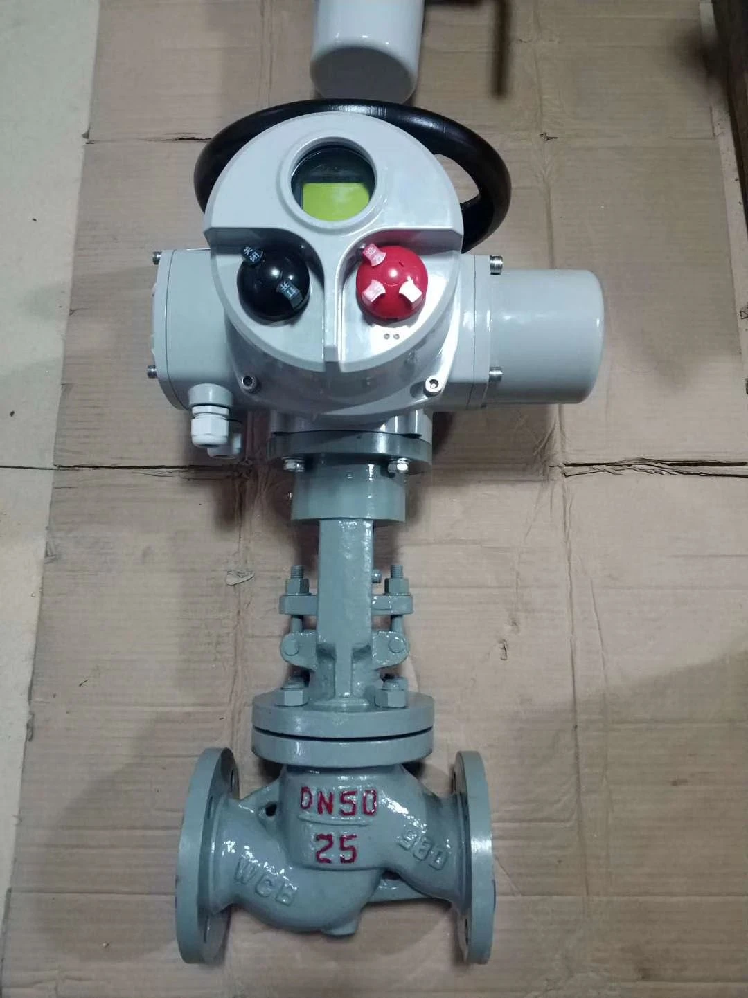 ELECTRICAL ACTUATOR Tiav nrog GATE VALVE