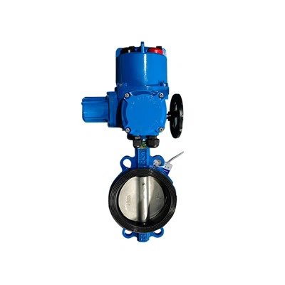 DN50 DN125 Flue Duct Air Duct Wafer Npauj Npaim Valve