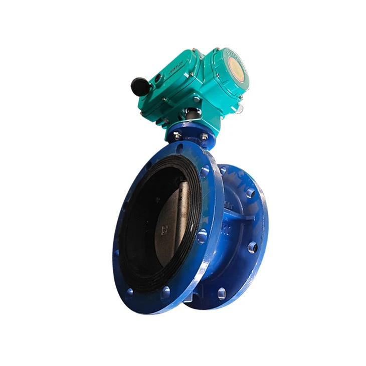 DN200 Flange Motorized Steam Butterfly Valve